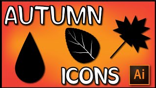 Autumn illustrator cs6 tutorials 🍁🍁🍁