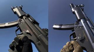 MP5 Real Life vs Modern Warfare