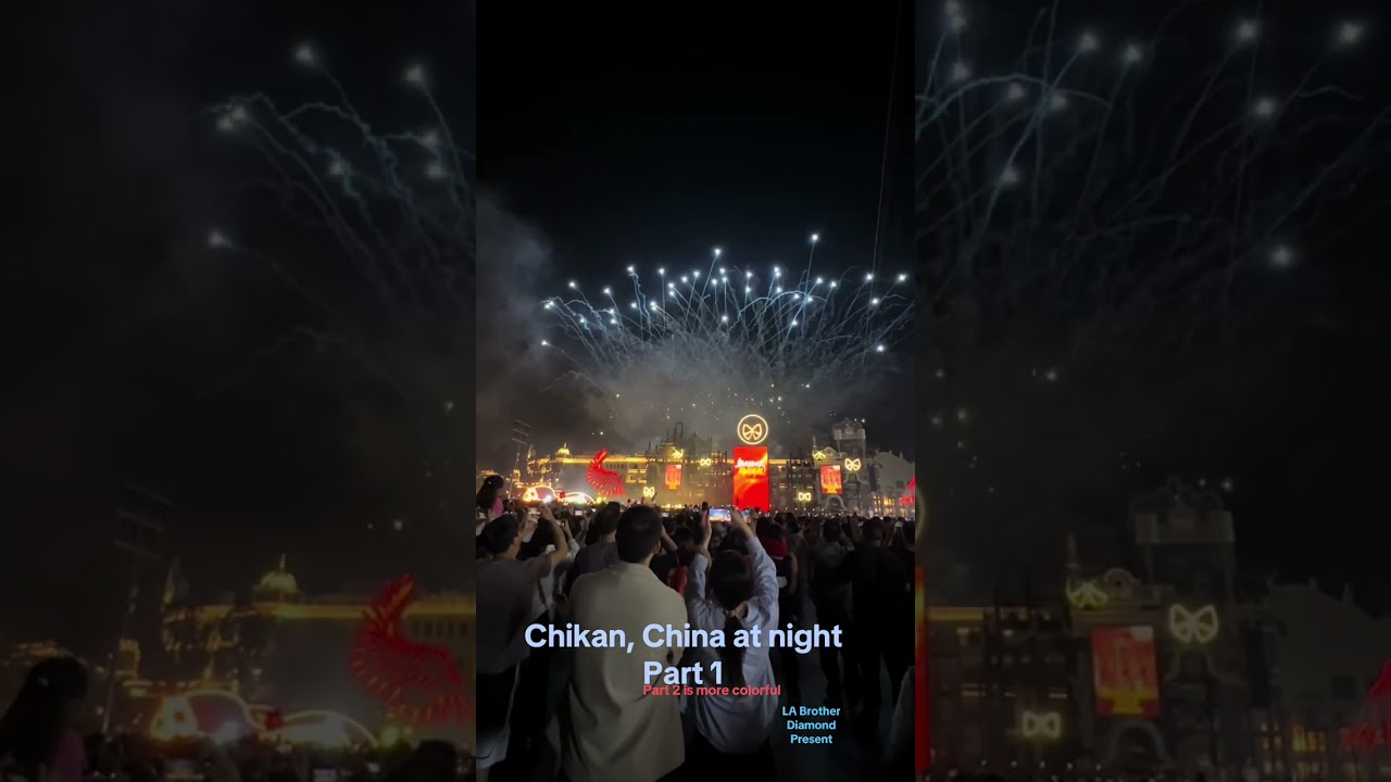 Chikan, China at night-Part 1
