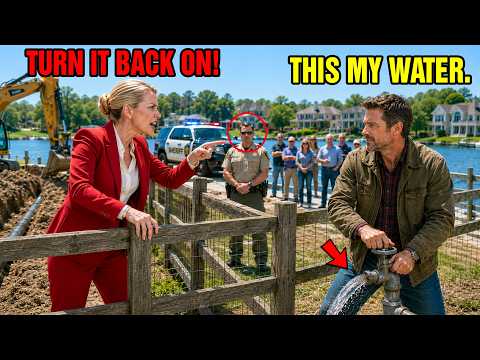I Turned Off My Own Water on My Ranch — So HOA Karen Called 911 to Have Me Arrested