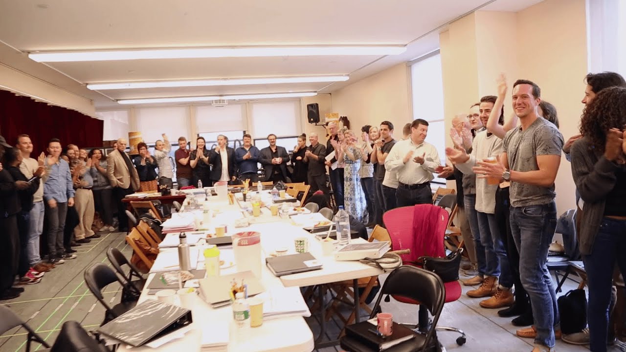 First Day of Rehearsals for AMAZING GRACE on Broadway - YouTube