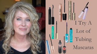 MY DEEP DIVE INTO TUBING MASCARAS || It Was Eye Opening! ~Beauty at 68