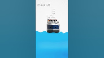 ¿Sabes por qué los barcos flotan? 🛳️🌊#ciencia #barcos #navegacion #fisica