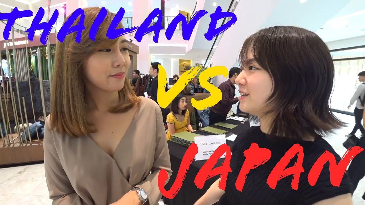 What are differences between Thailand & Japan | VLOG - Mia & Anna - YouTube