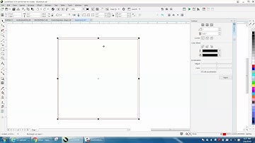 Corel Draw Tips & Tricks Contour and delete one of them & Treat Object as Filled