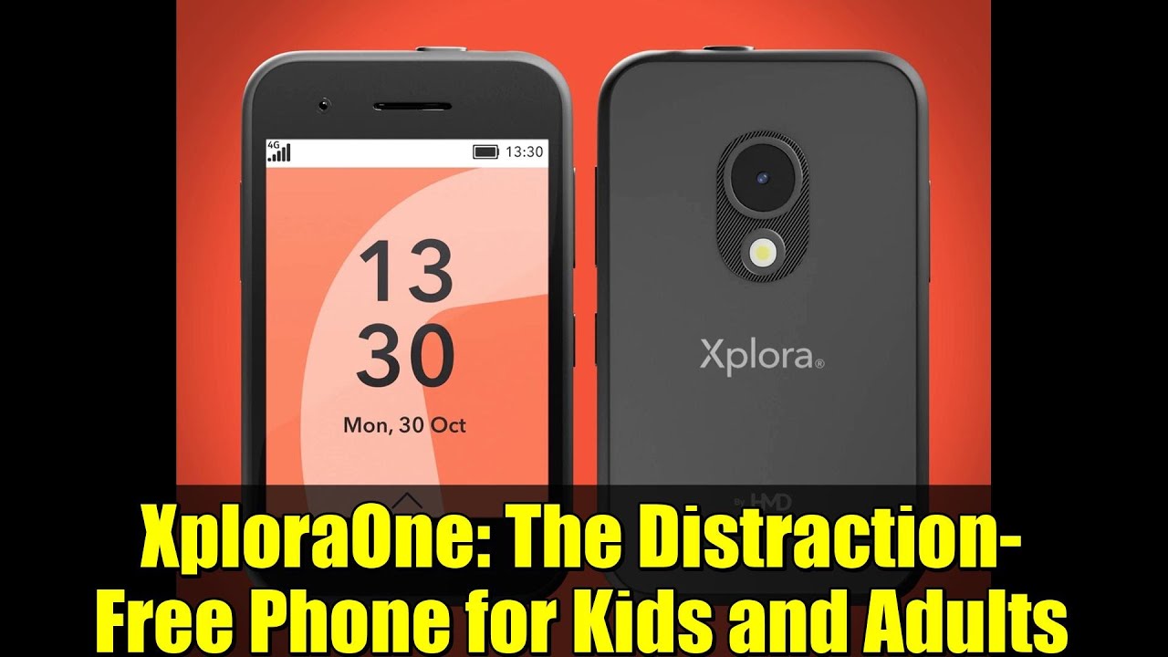 XploraOne: телефон без отвлекающих факторов для детей и взрослых
