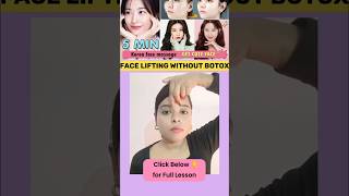 Face Lifting Exercises & face lifting massage I Anti-aging face yoga #shorts #trending #explore