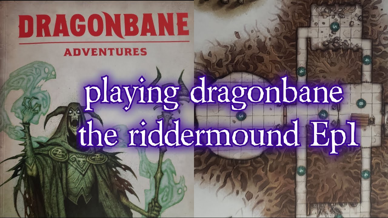 Dragonbane Ridermount Map Julie and I play dragonbane RPG Actual Play The Riddermound Ep 1 - YouTube