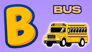 Preschool Learning activities |Vehicles ABC Song 🚒 | A for Ambulance, B for Bus | Alphabet Learning