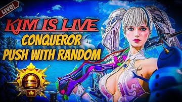 CONQUEROR PUSH WITH  RANDOM 😎GAMEPLAY #bgmishorts #bgmishortslive  #pubg  #shorts #gaming #gameplay
