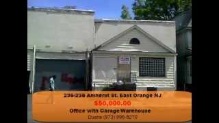 Office with Garage-Warehouse East Orange NJ