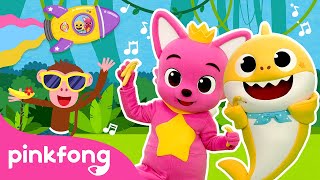 dance time with cheeky monkey dance adventure cartoon dance pinkfong baby shark