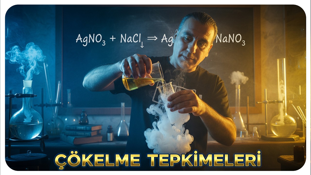 10.Sınıf Kimya Çökelme Tepkimeleri En Ayrıntılı Anlatım