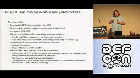 Defcon 18 - Exploiting Internet Surveillance Systems Decius