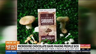 Federal government warns about microdose chocolate bars making people sick