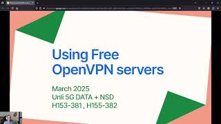 Using Free OpenVPN servers for H153-381/H155-382 with UNLI 5G NSD screenshot 5