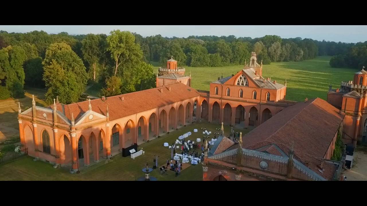 Matrimonio video Drone - Serre di Racconigi