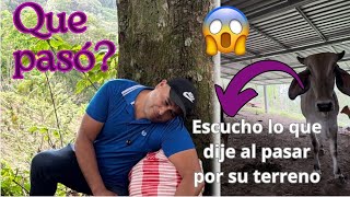 🔴Prt1:El dueño del terreno por donde pasamos a visitar esta familia llamó a Willy y vean lo que pasó