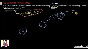 Number of isomeric aromatic amines with molecular formula C8H11N, which can be synthesis by Gabriel