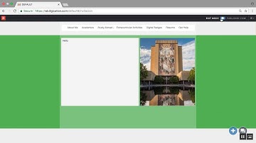 New Digication ePortfolio Tutorial