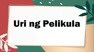 Mga uri ng Pelikula