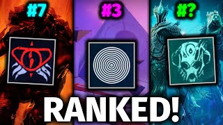 Ranking EVERY Solo Flawless Dungeon Emblem!!