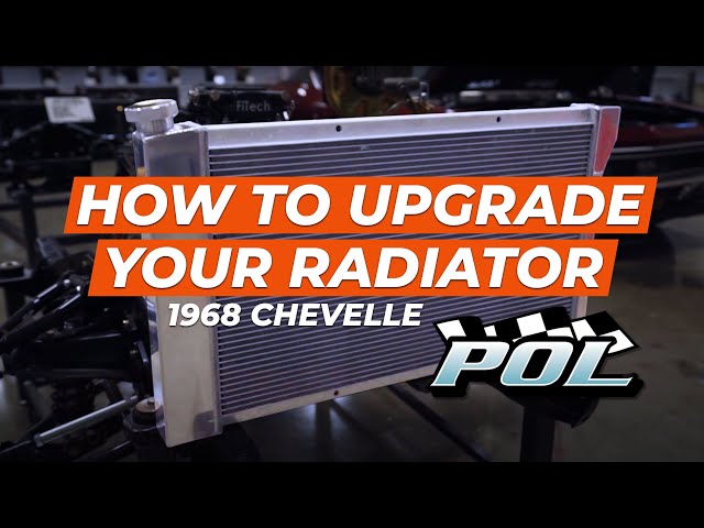 Speed Daddy 3-Row Aluminum Racing Radiator For Chevy Chevelle/Caprice 1968-1976