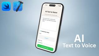 I Built an AI Text to Voice & Voice to Text iOS App 🔥 (SwiftUI + API)