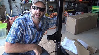 How to install receiver hitch on any vehicle at home Sprinter Van Hitch install/ spare tire removal!
