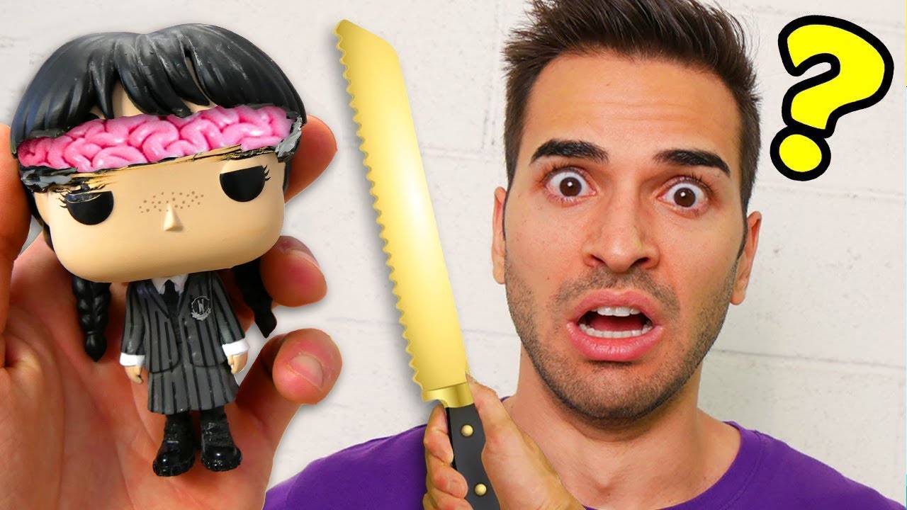 CERVELLO SEGRETO DENTRO MERCOLEDÌ ADDAMS FUNKO POP