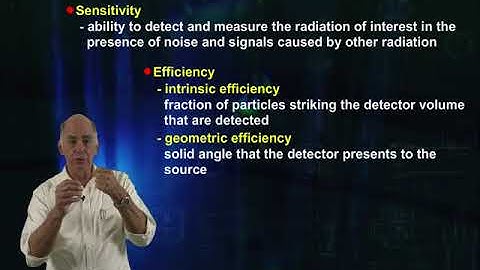 13-Basic Radiation Detection: Gas-Filled Detectors: Properties of Radiation Detection Systems