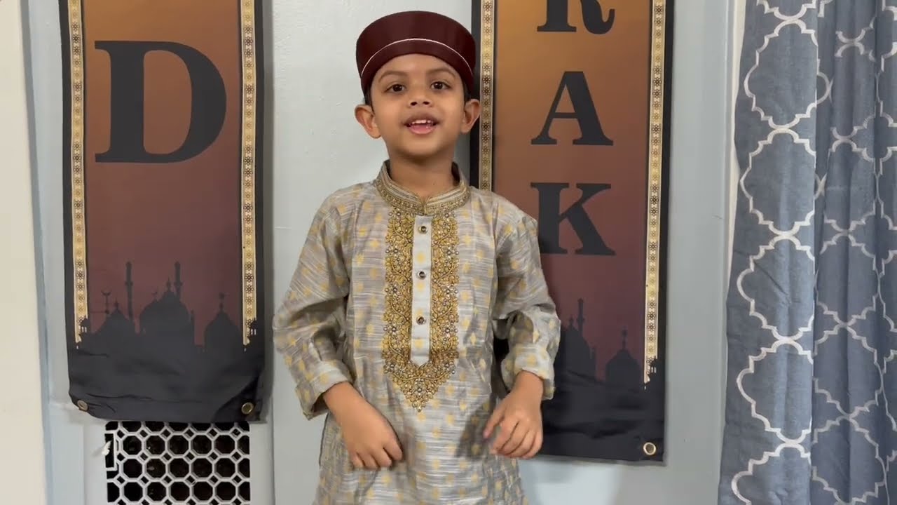 Young Talents of Buffalo's PreK - 2nd grade Third place winner: Rayyan ...