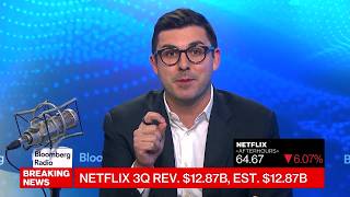 Netflix Sales Growth to Decline for Fourth Quarter in a Row