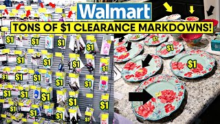 WOW! Tons of $1 Clearance Items!!! Secret Clearance Shopping at Walmart! *shop with me*