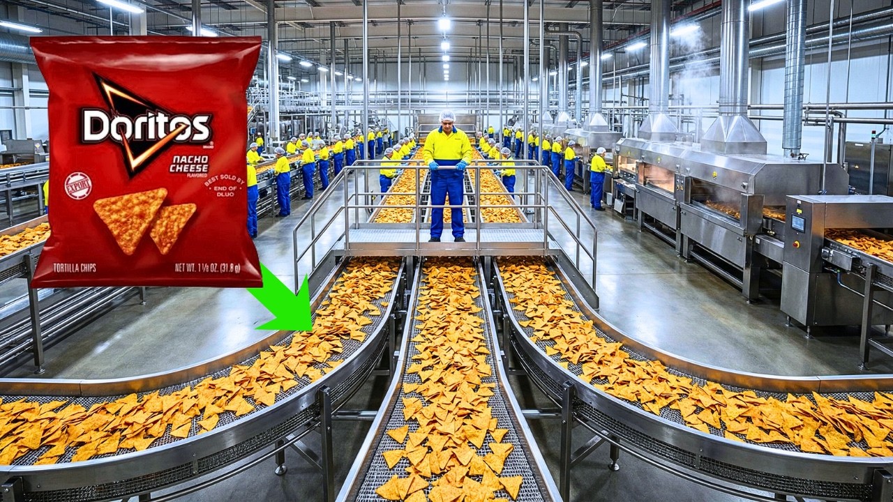 How Doritos Made in Factory ( Full Satisfying Process )