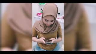 live tante pakai jilbab