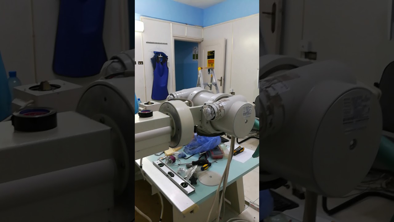 شرح تركيب جهاز اشعه شمادزو