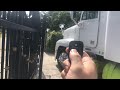 retrofit keyless entry system in your old semi truck!!