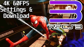 Spiderman Edge of Time 4k 60fps RPCS3 Config and Download