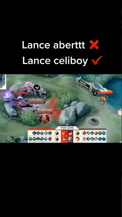 lancelot celiboy vs lancelot albert mobile legends bangbang | #shorts