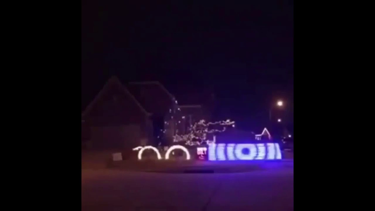 Houston Rap Legends Christmas Lights Show Full Video YouTube