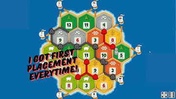 Were my first settlements the right choice? 1v1 Ranked Catan:Climb to Top 500!