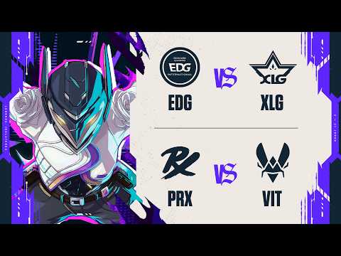 EDG x XLG | PRX x VIT | Masters London | Playoffs - Dia 9