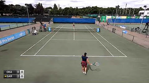 Okamura Kyoka v Garland Joanna - W25 Nottingham