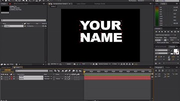 Simple Choker Effect in After Effects to reveal text Part 2 of 4