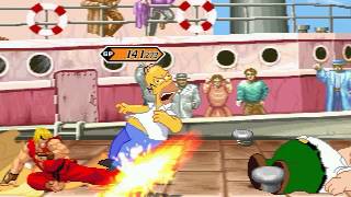 AN Mugen Request #45: Ken & Applejack VS Peter Griffin & Homer Simpson