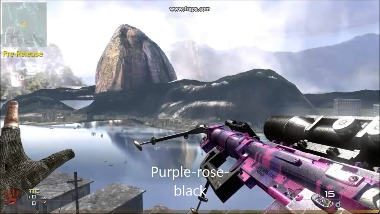 CoD Mw2 custom camo pack#1 by Inc_Radar