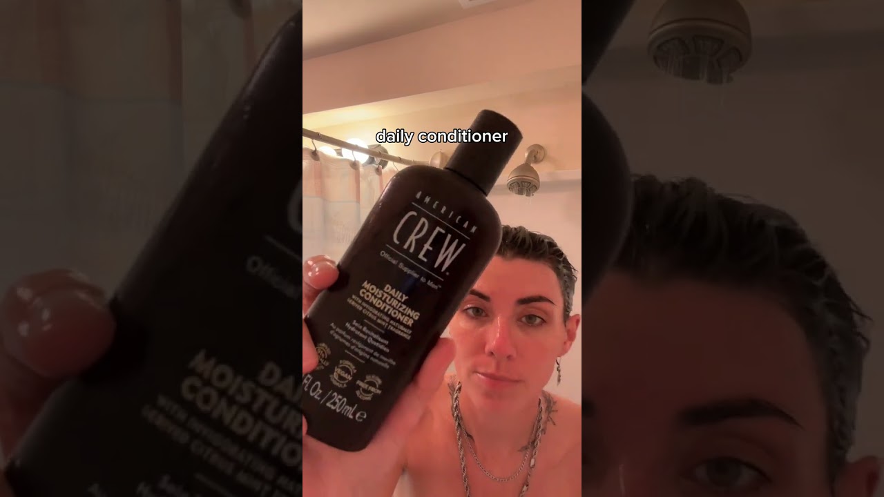 Your Morning Regimen with American Crew Daily Shampoo and Conditioner