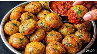 बच्चों के टिफिन के लिए न तेल न ज्यादा मेहनत,5min. में बनाएं एनर्जी से भरपूर Tasty नाश्ता | Breakfast screenshot 2