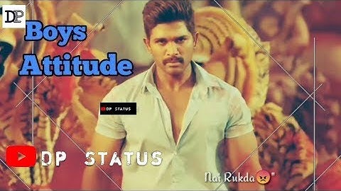 Boys attitude😎Allu Arjun WhatsApp status video || Amplifier || Dp Status Allu Arjun WhatsApp Statu